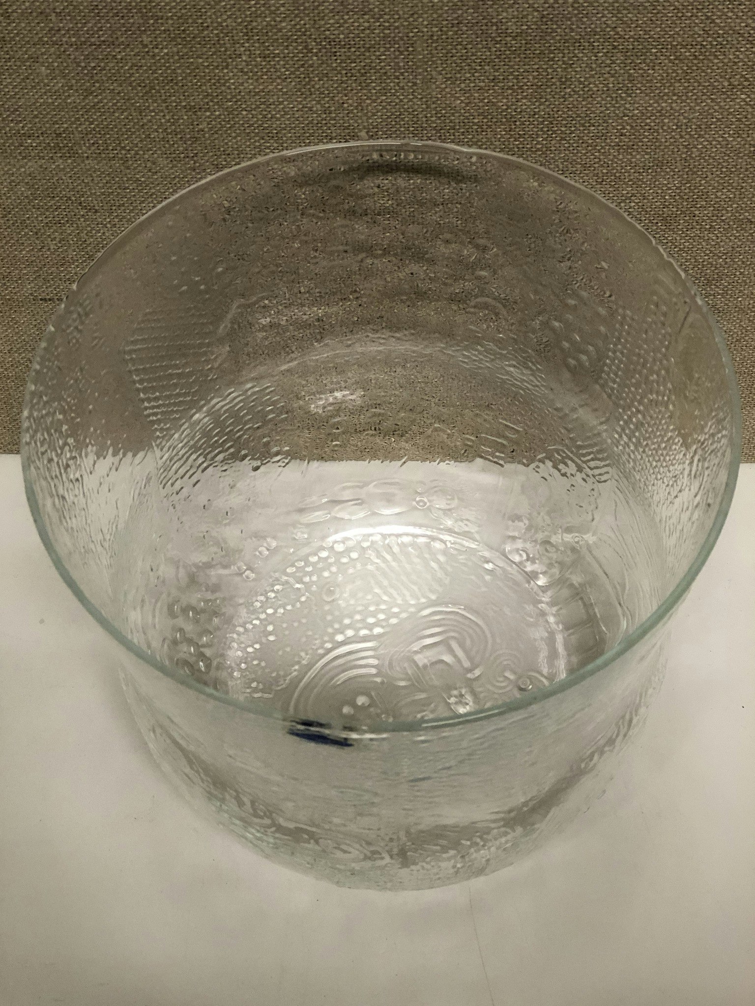 BOWL, glass, "Fauna" Oiva Toikka, Nuttajärvi, Finland.
