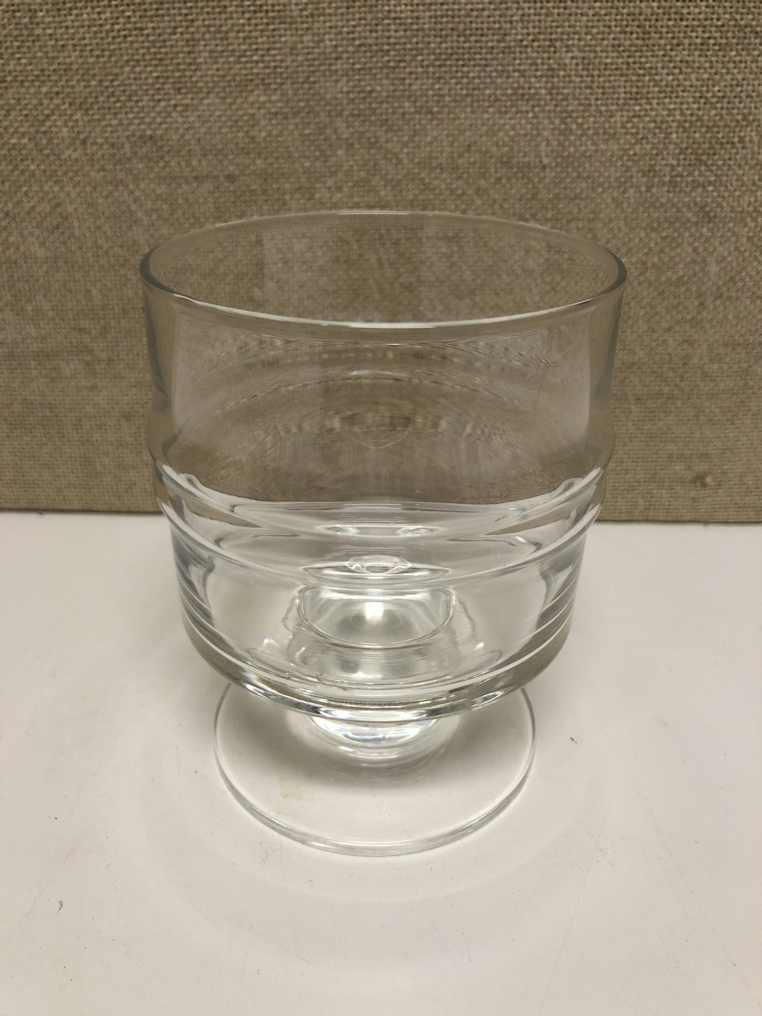 TIMO SARPANEVA, wine glass, Pisaranrengas "Dropring", Iittala, Finland