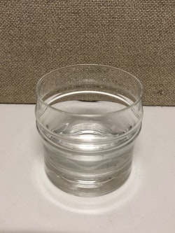 TIMO SARPANEVA, whiskyglas, Pisaranrengas "Droppring", Iittala, Finland