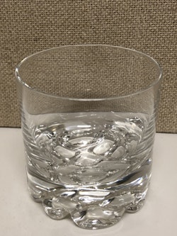 WHISKYGLAS, "Erik", Olle Arberius, Orrefors, 1900-talets andra hälft.