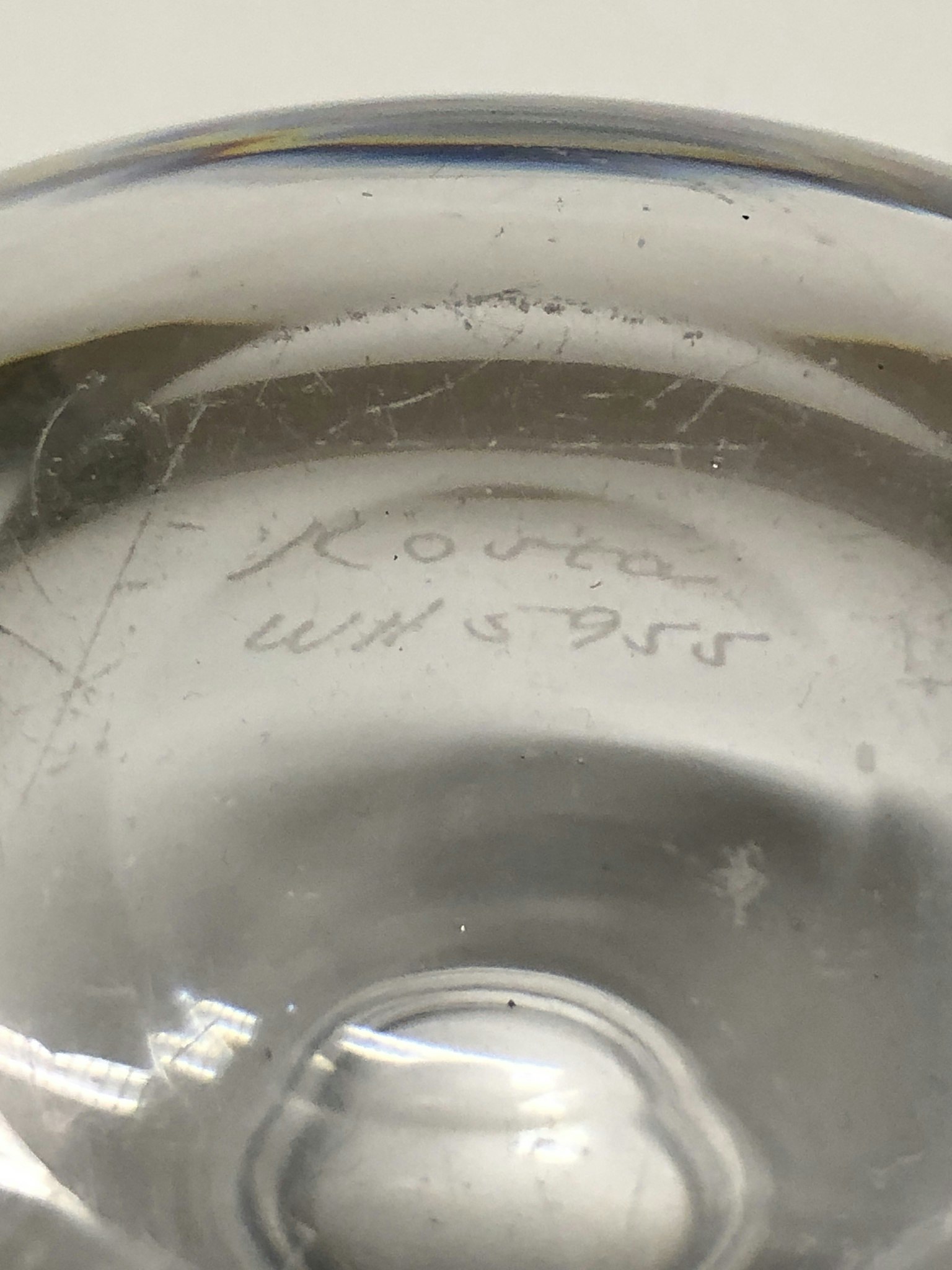 VAS, glas, Göran Wärff,  Kosta.