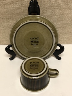 MOCCAKOPP, porslin, "Kosmos, Gunvor Olin-Grönqvist, Arabia.