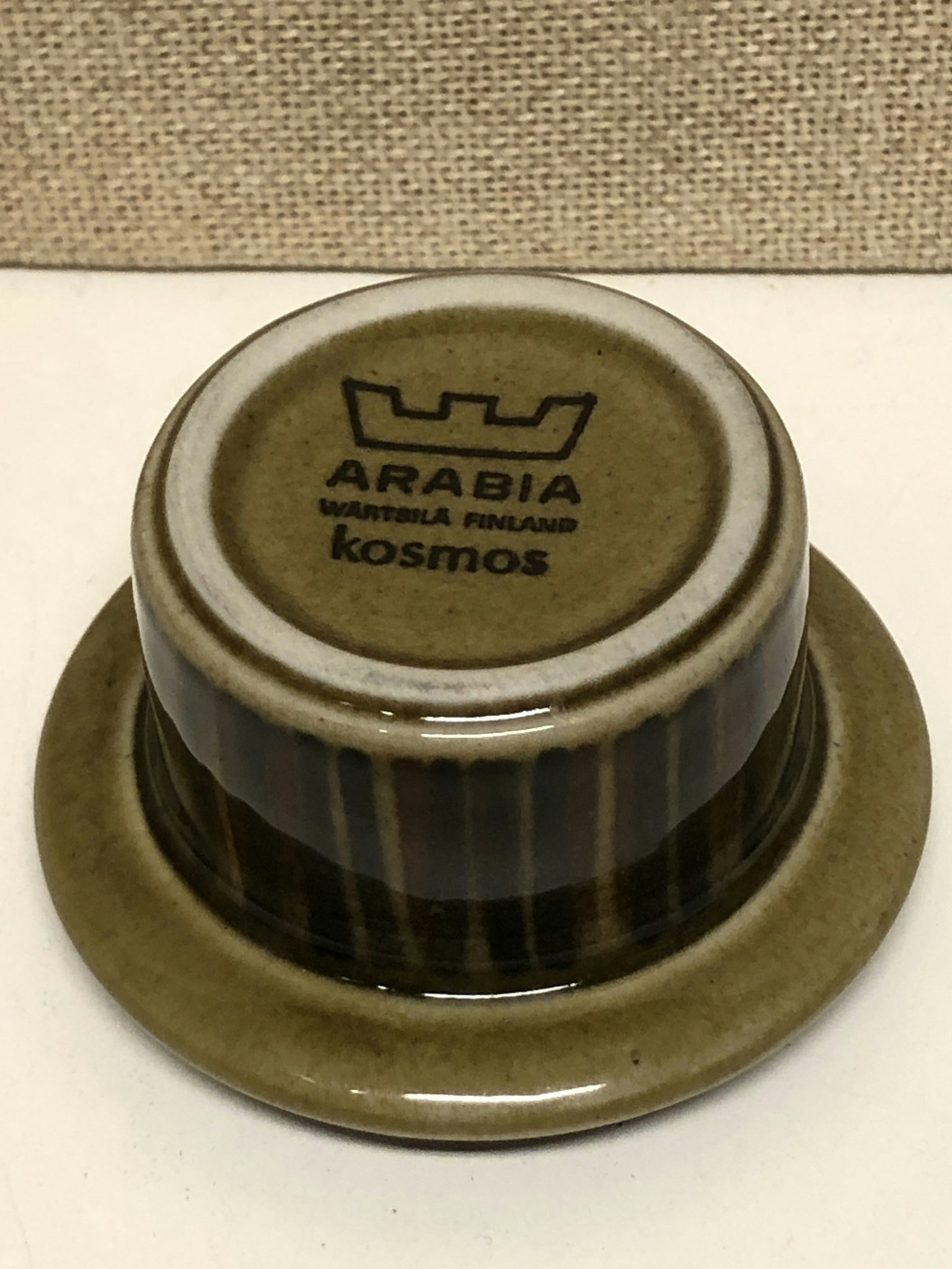 ÄGGKOPP, porslin, "Kosmos, Gunvor Olin-Grönqvist, Arabia.