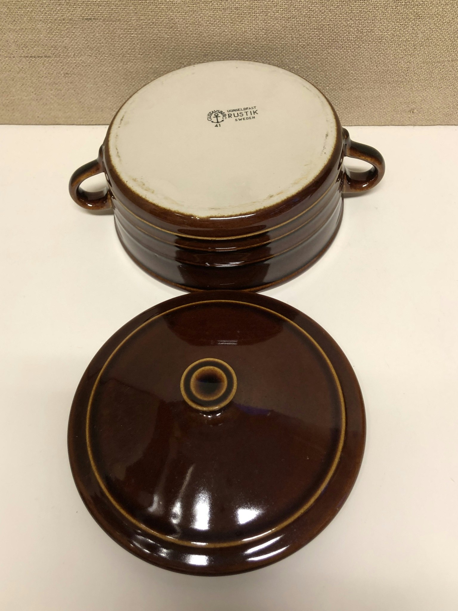 KAROTT, porslin, "Rustik", Britt-Louise Sundell, Gustavsberg