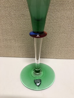 ERIKA LAGERBIELKE. Champagneglas, "Pepperoni", Orrefors.