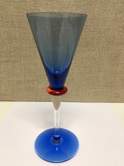 ERIKA LAGERBIELKE. Snapsglas, "Pepperoni", Orrefors.
