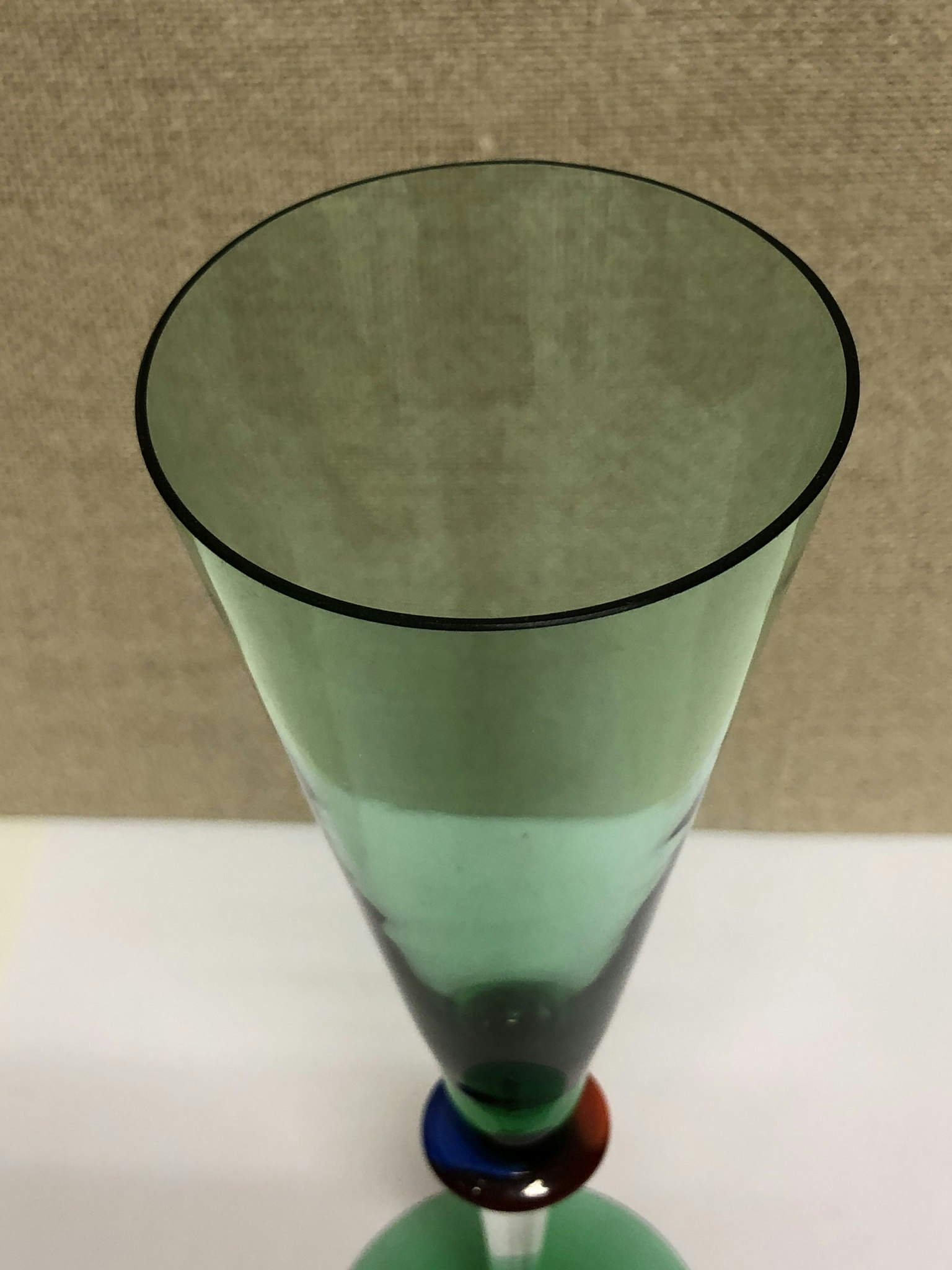 ERIKA LAGERBIELKE. Champagneglas, "Pepperoni", Orrefors.