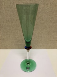 ERIKA LAGERBIELKE. Champagneglas, "Pepperoni", Orrefors.