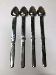 DRINKING SPOONS 4 pcs. stainless steel 18/8, Ikea.