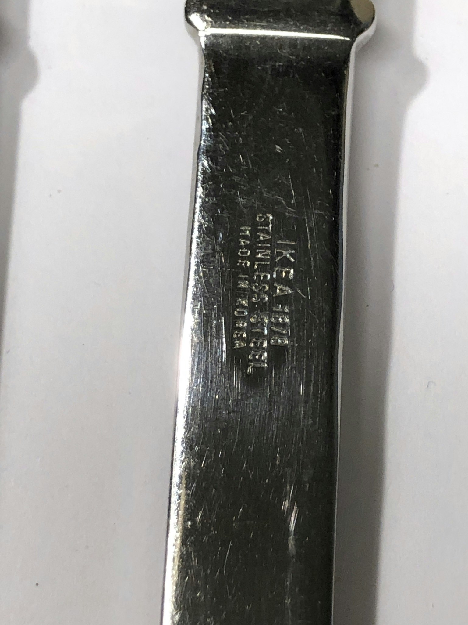 TABLESPOONS 4 pcs. stainless steel 18/8, Ikea.