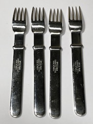 PLOCKGAFFLAR 4 st. stainless steel 18/8, Ikea.