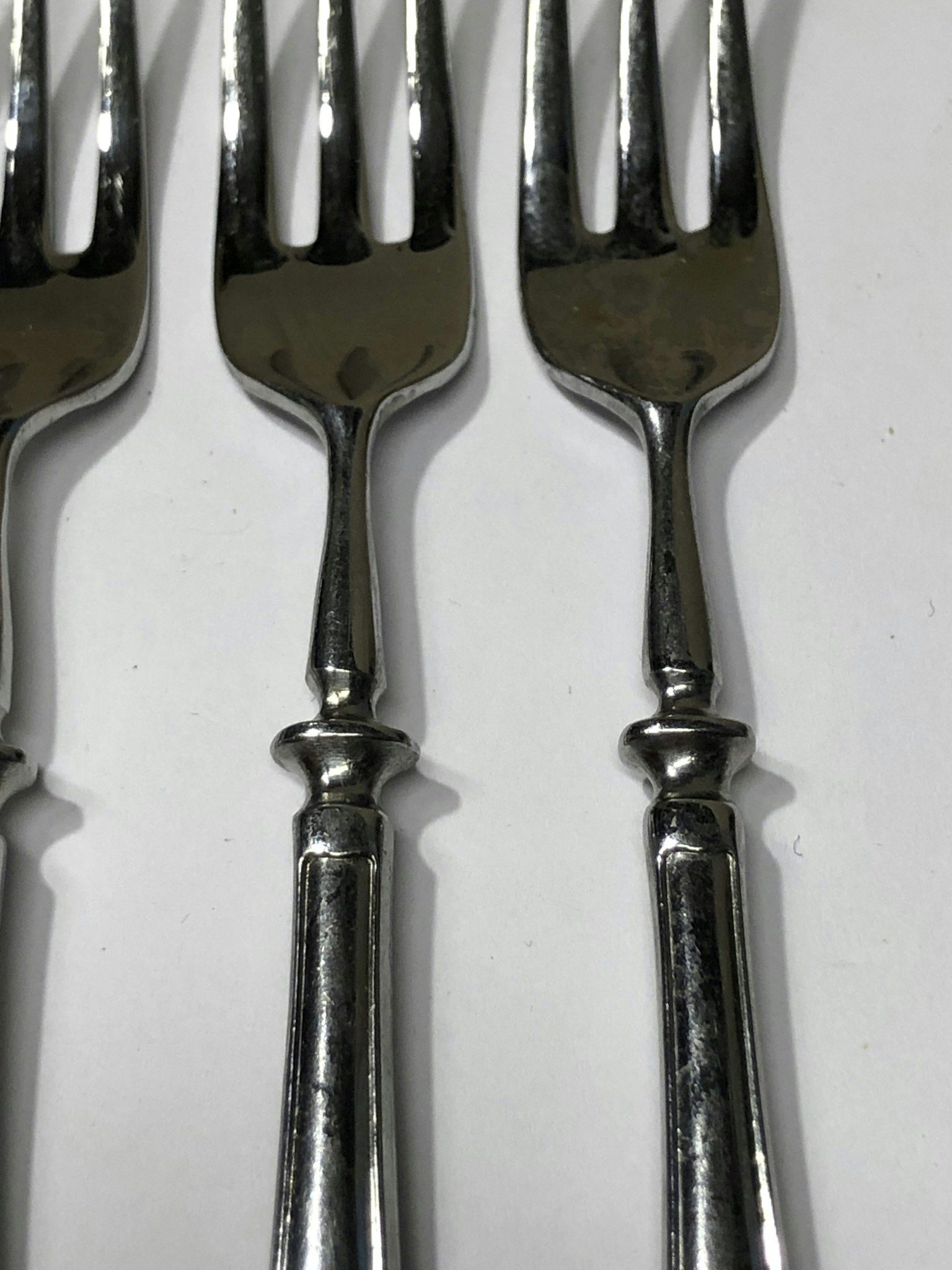 PLOCKGAFFLAR 6 st. stainless, Accenten.