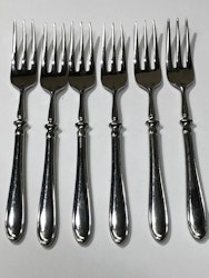 PLOCKGAFFLAR 6 st. stainless, Accenten.
