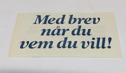 20 RABATT-FRIMÄRKEN, postfriskt, för brev, inom Sverige.
