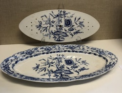 FISKFAT, porslin, " Perl ",  Rörstrand 1800-1900-tal