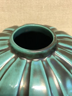 EINAR LUTERKORT. Vase, ceramic, Uppsala-Ekeby, 1930s.