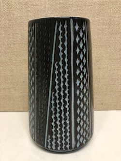 MARY SIMMULSON. Vase, ceramics, Uppsala Ekeby, 1960s.