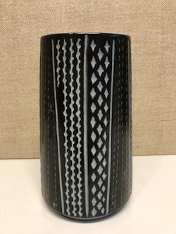 MARY SIMMULSON. Vase, ceramics, Uppsala Ekeby, 1960s.