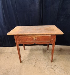 BORD, bemåd furu, allmoge, 1800-tal.