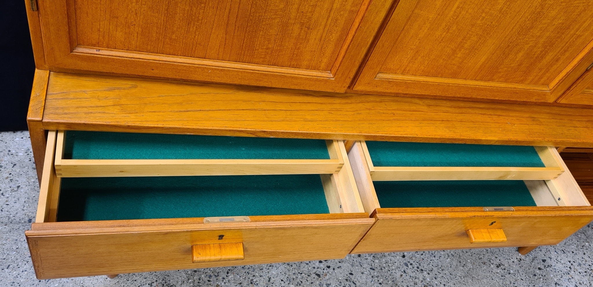 ERIK WÖRTZ. Sideboard, teak, "Prisma", Ikea, 1960-tal.