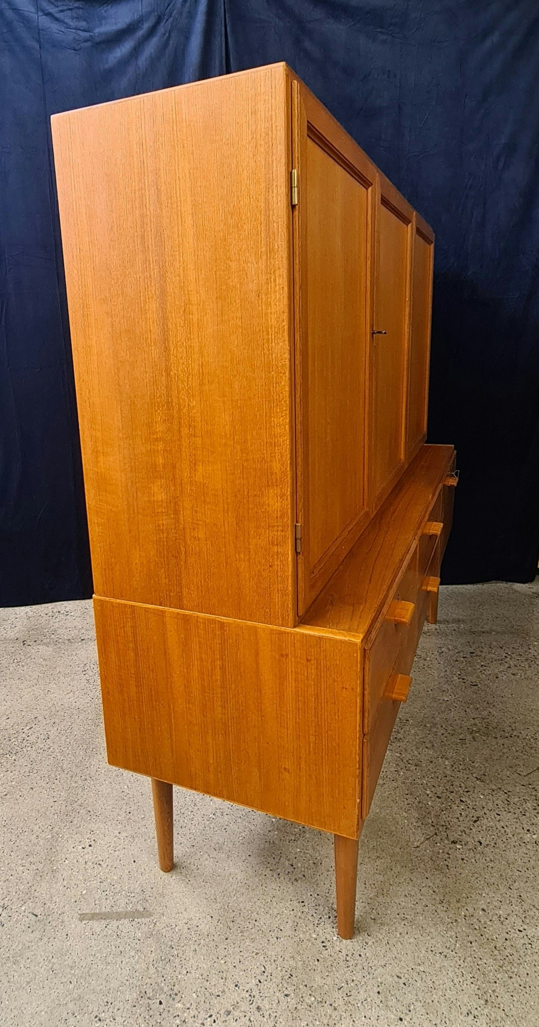 ERIK WÖRTZ. Sideboard, teak, "Prisma", Ikea, 1960-tal.