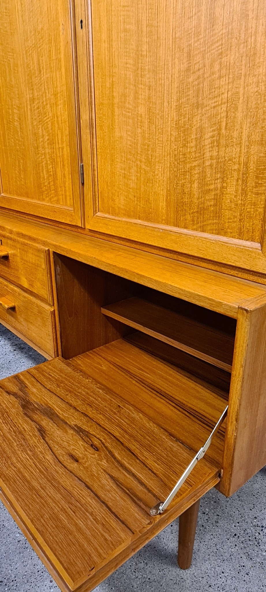 ERIK WÖRTZ. Sideboard, teak, "Prisma", Ikea, 1960-tal.