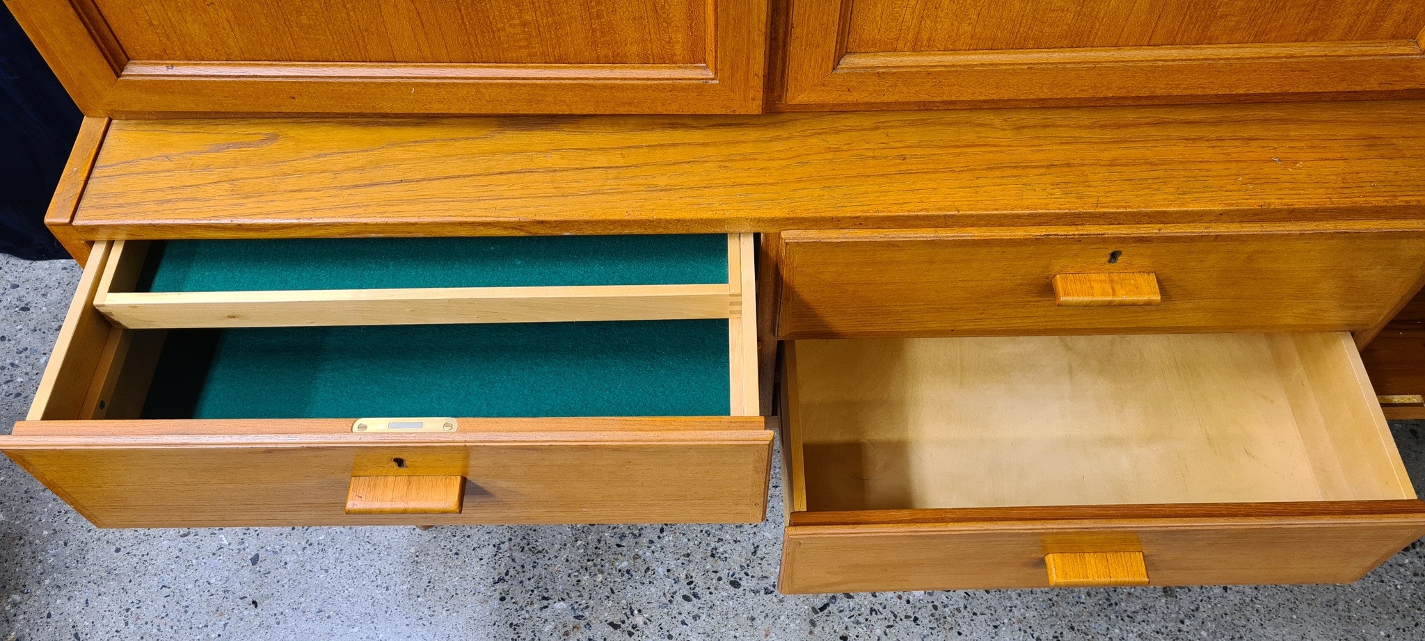 ERIK WÖRTZ. Sideboard, teak, "Prisma", Ikea, 1960-tal.