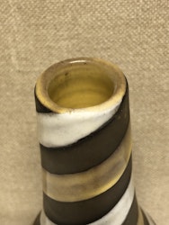 INGRID ATTEBERG. Vas, keramik, "Spiral, Uppsala Ekeby.