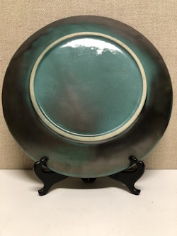 DISH, porcelain, Art Deco, 1920s/30s.