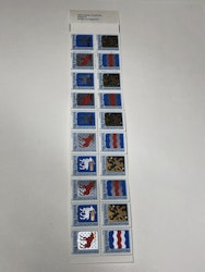 20 RABATT-FRIMÄRKEN, postfriska, för brev, inom Sverige, Danmark,Finland, Island, och Norge.