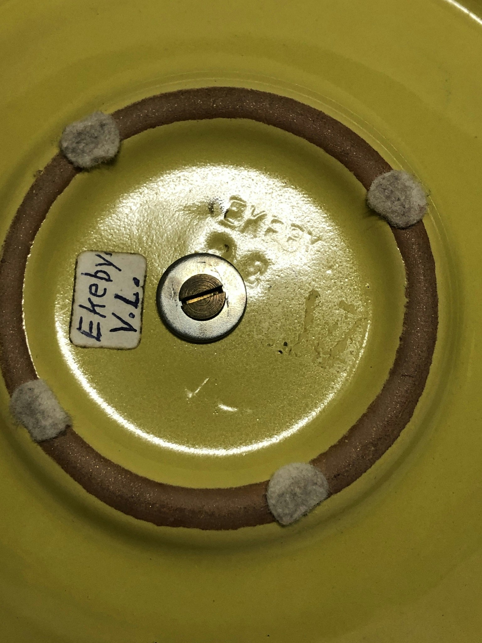 VICKE LINDSTRAND. Ashtray, ceramic, Uppsala Ekeby.