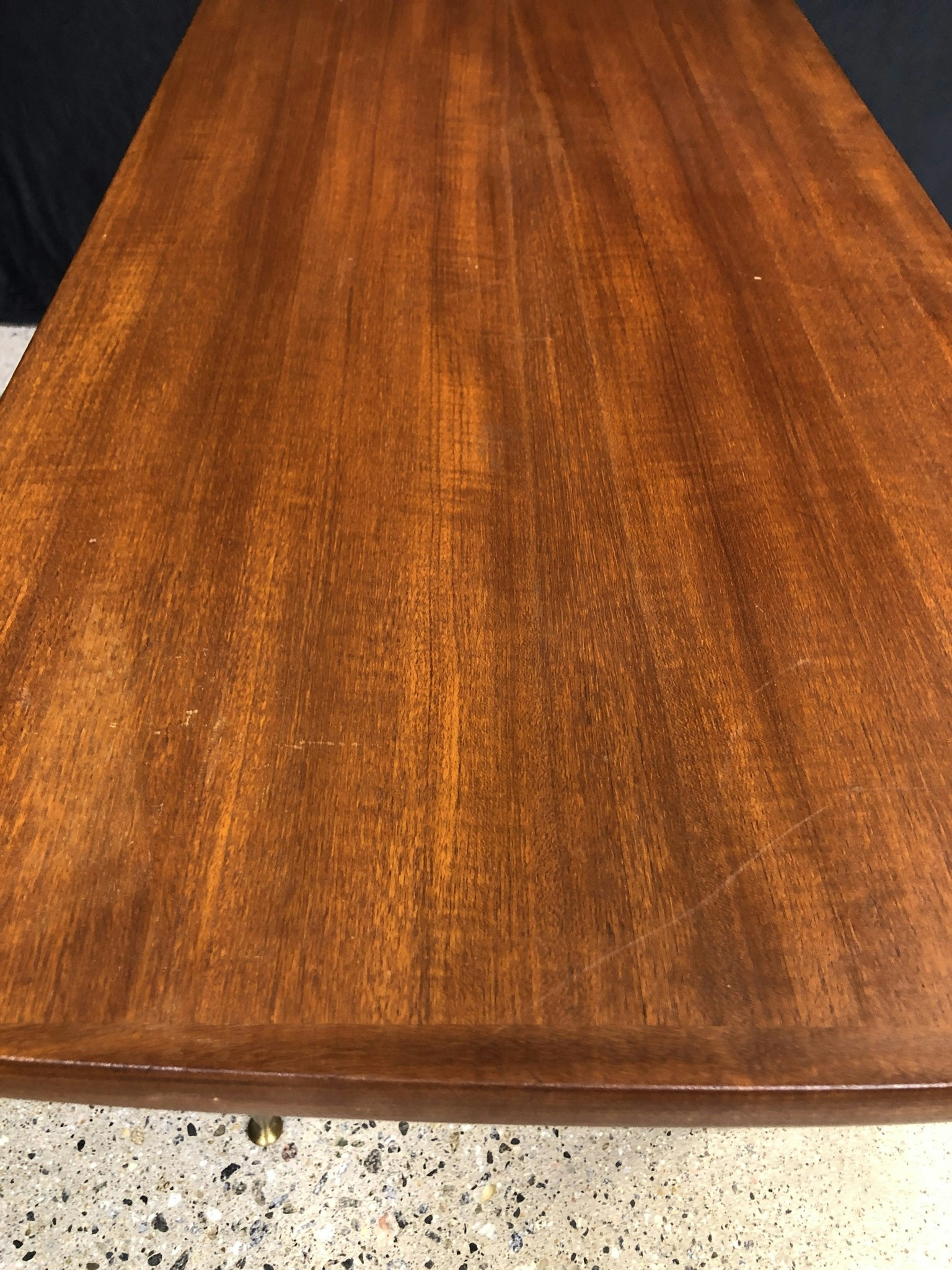 COFFEE TABLE, teak, 1950s/60s