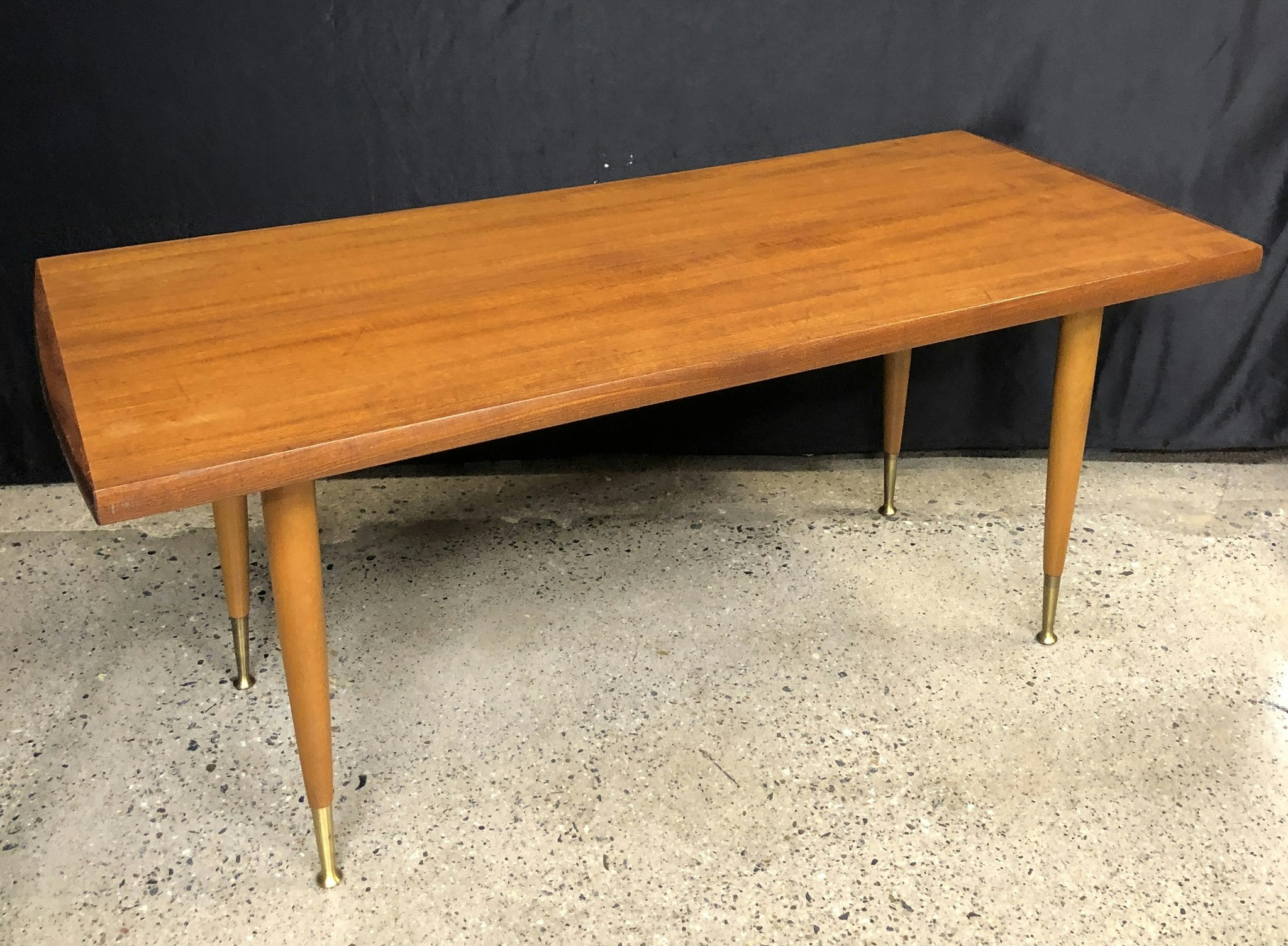COFFEE TABLE, teak, 1950s/60s
