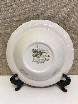 DESSERT BOWL 6 pcs. porcelain, "Vintage", Johnson Bros, England.