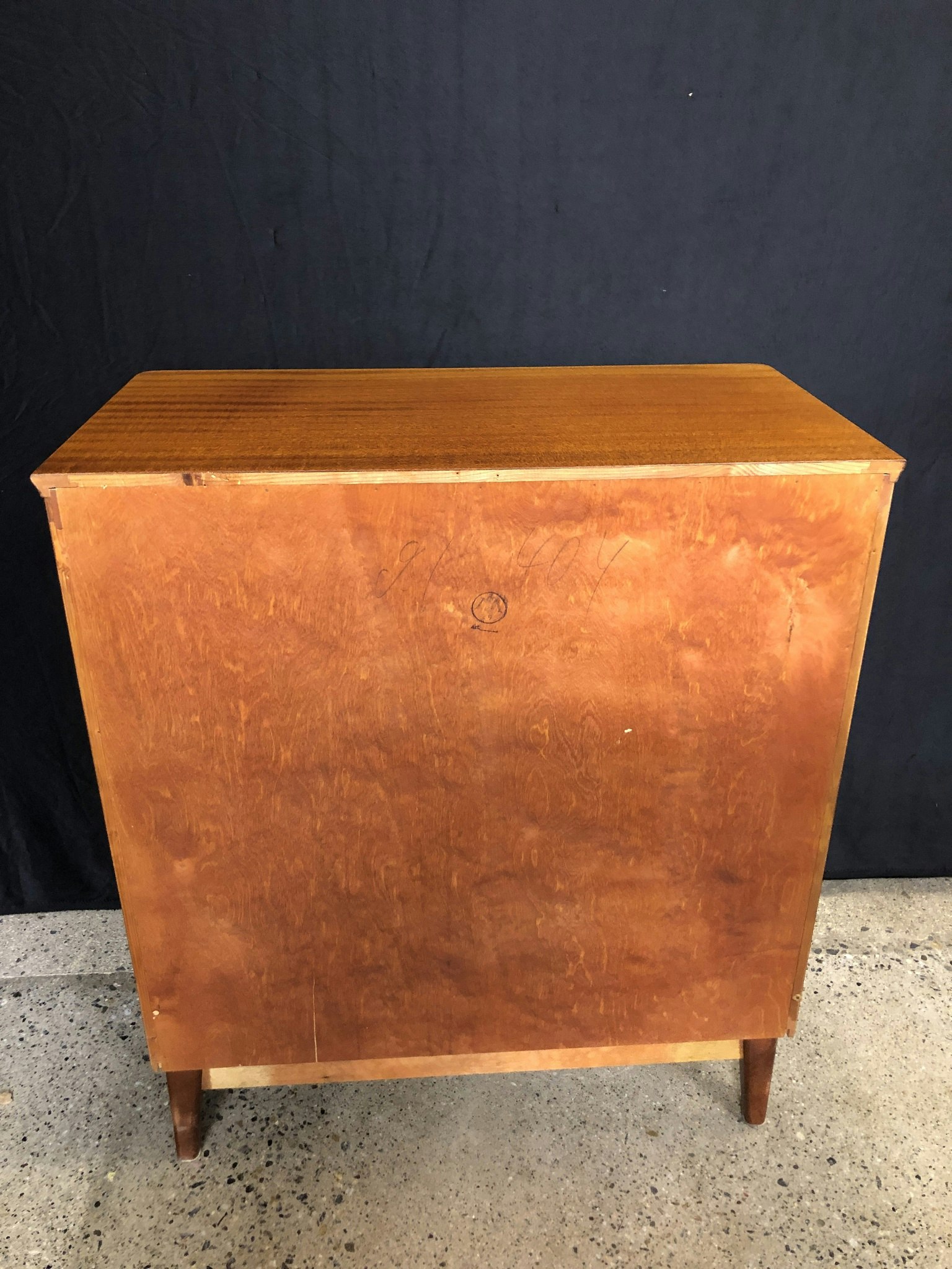 BYRÅ, mahogny, Swedish Modern, Svensk Möbelindustri AB, 1940/50-tal.
