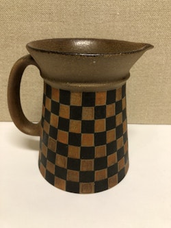 STIG LINDBERG. Jug, stoneware, "Silur", Gustavsberg.