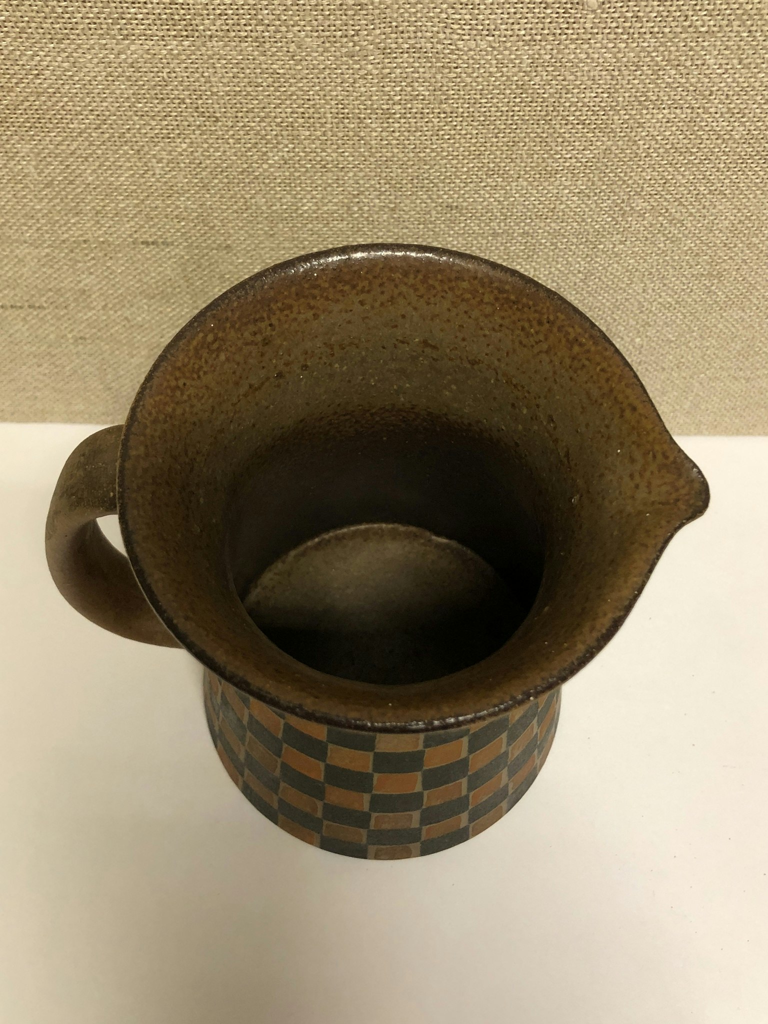 STIG LINDBERG. Jug, stoneware, "Silur", Gustavsberg.