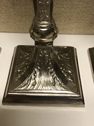 LJUSSTAKAR 3 st. metall, 1900-talets början.