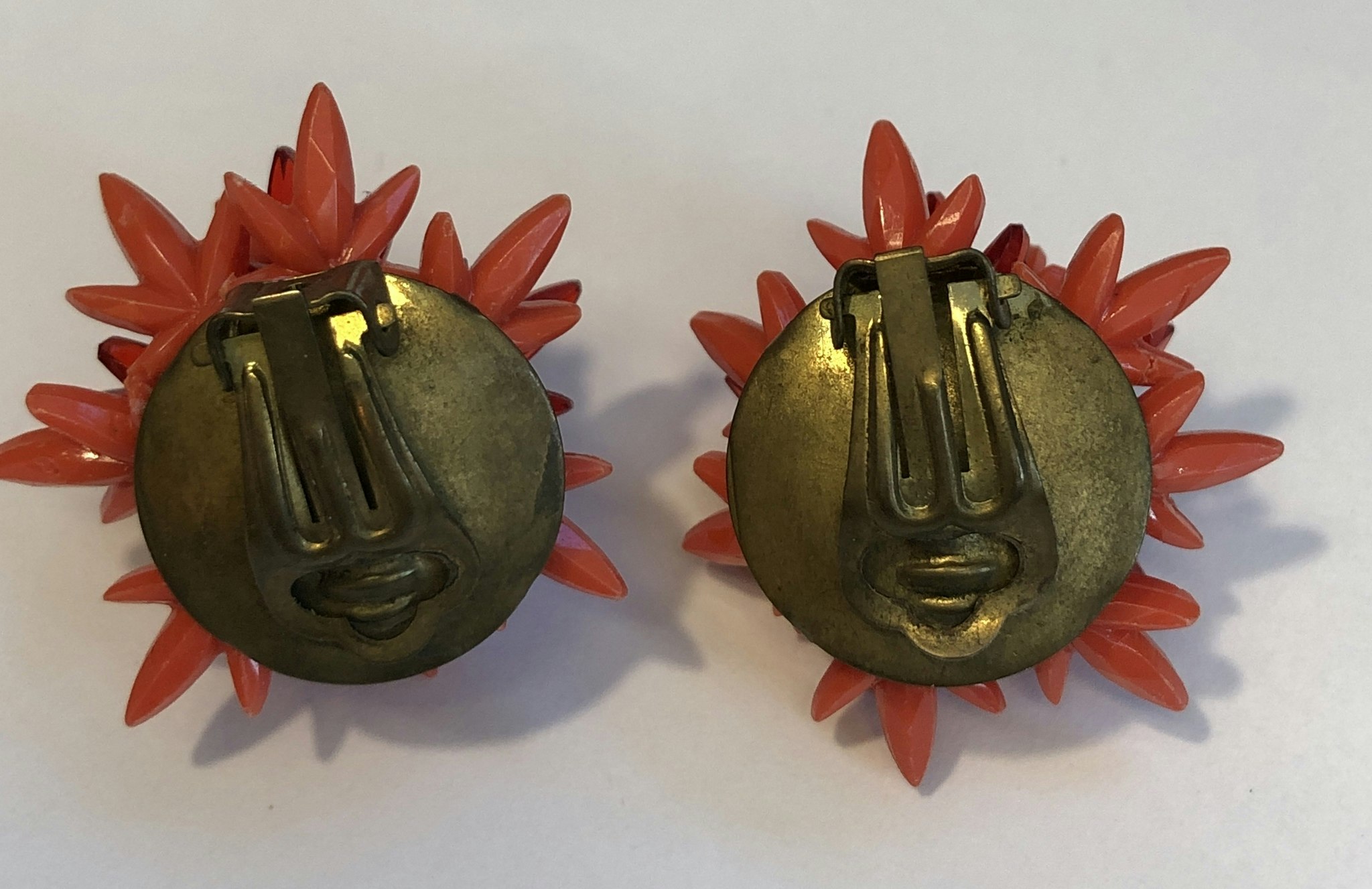 ÖRHÄNGEN, clips, vintage, 1950-60-tal
