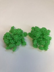 ÖRHÄNGEN, clips, plast, Vintage 1950-60-tal
