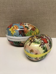 EASTER EGGS 2 pcs. paper, mid 20th century.