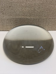 LETTERPRESS, glass, first half of the 20th century.
