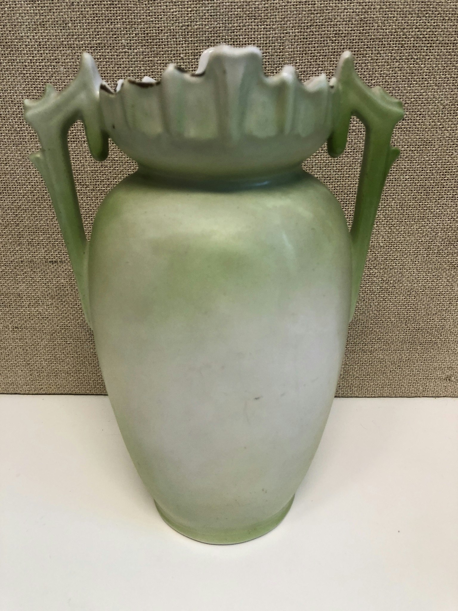 HÄNKEL VASE, ceramic, Austria, early 20th century.