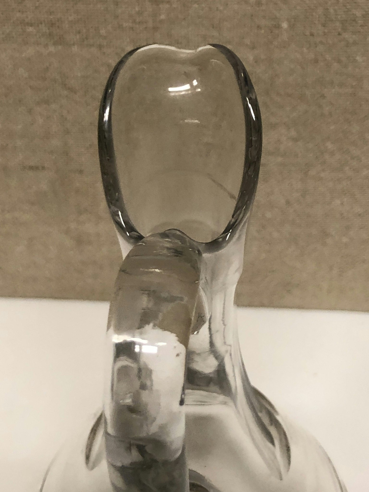 CARAFF, glass, early 20th century.