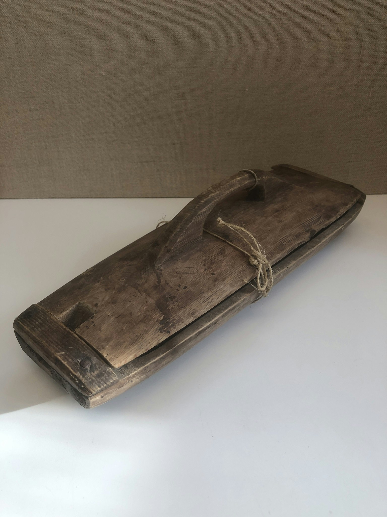 SLAFAT, wood, peasant, dated 1843.