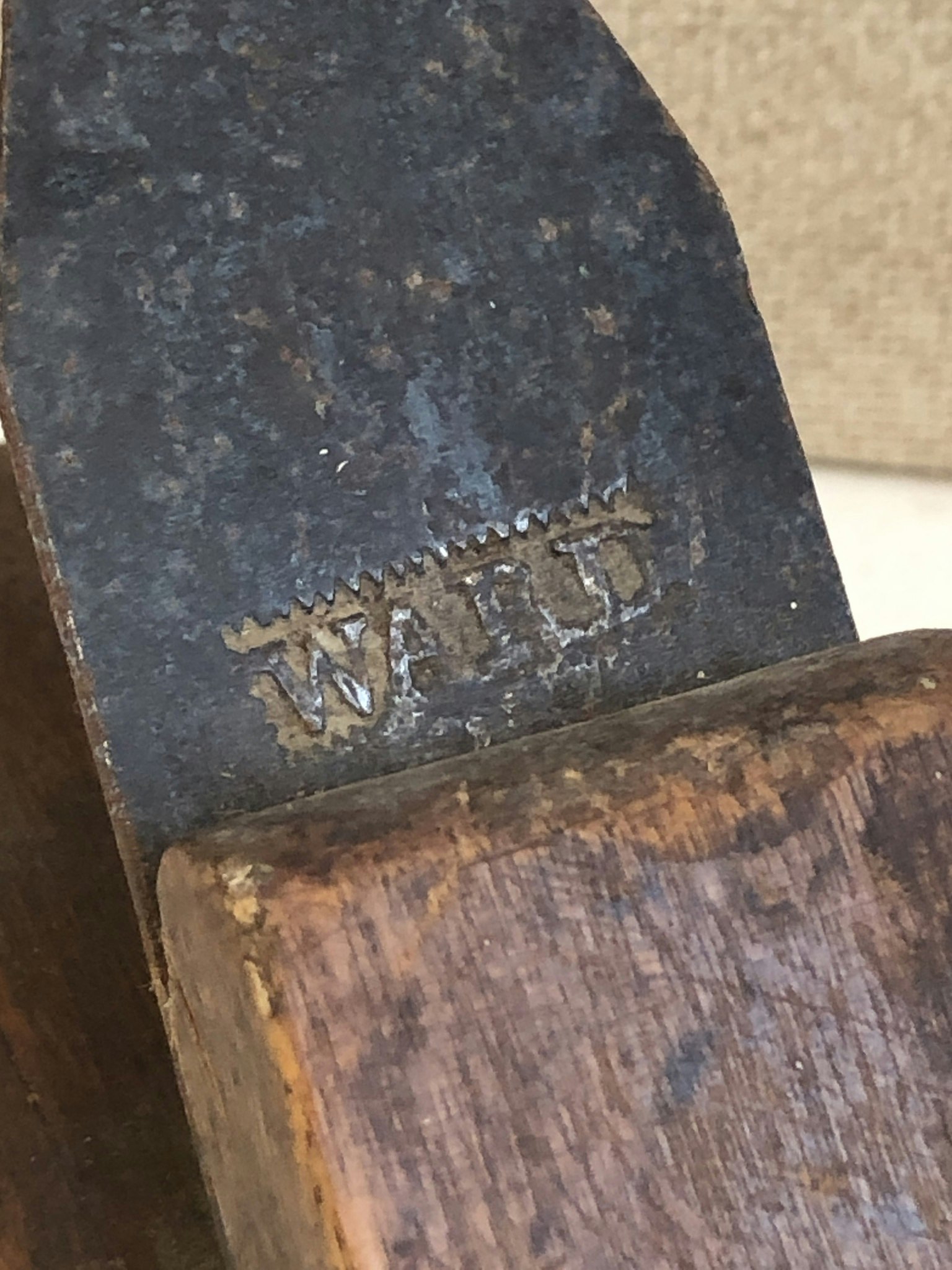 PLANER, wood/metal, 19th century.