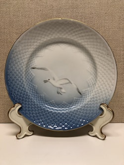 APPETIZER PLATE, porcelain, "The Seagull" Bing & Grondahl, Denmark.