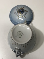 SOCKERSKÅL, porslin, "Måsen", Fanny Garde, Bing & Gröndahl, Danmark.