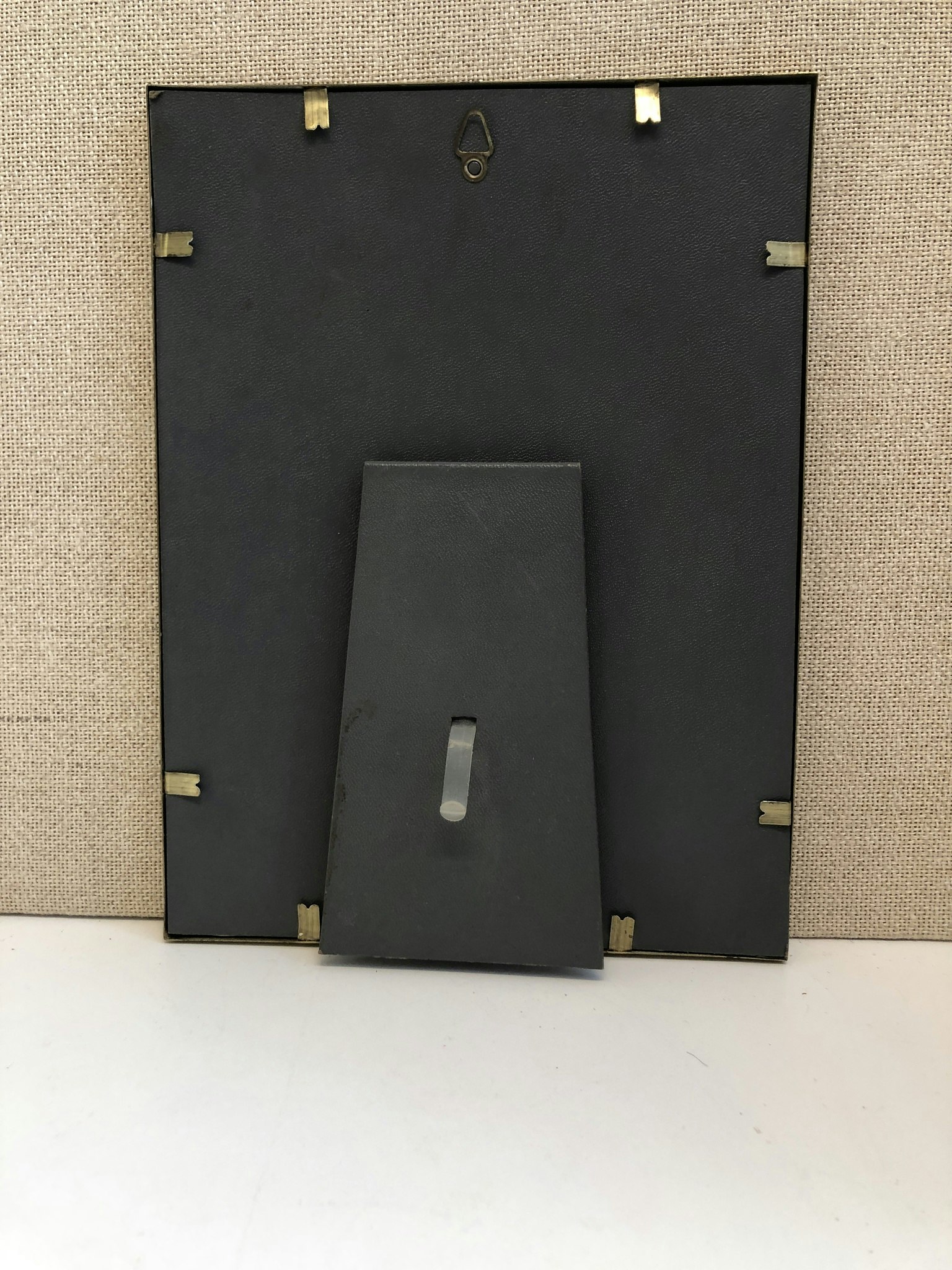 PHOTO FRAME, metal/glass, 1960s.
