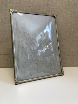 FOTOGRAFIRAM, metall/glas, 1960-tal.